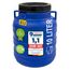 plasteo® Weithalsfass mit Schraubdeckel und Henkel Futtertonne Kunststofffass Universalfass Deckelfass Lebensmittelecht Wasserfass Regentonne Lagerfass (10 Liter Rund Blau)
