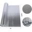 Doppelseitige Aluminiumfolie Isolierung,120 cmx 3 m,3mm Dicke Isolierfolie Dämmfolie Reflexionsfolie, Alu-Luftpolsterfolie Heizkörper Isolierung für Fahrzeuge, Dächer, Fenster, Rohre usw