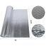 Doppelseitige Aluminiumfolie Isolierung 60 cm X 3 m,3mm Dicke Isolierfolie Dämmfolie Reflexionsfolie, Alu-Luftpolsterfolie Heizkörper Isolierung für Fahrzeuge, Dächer, Fenster, Rohre usw