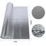 Doppelseitige Aluminiumfolie Isolierung 150 cm X 2.5 m,3mm Dicke Isolierfolie Dämmfolie Reflexionsfolie,Alu-Luftpolsterfolie Heizkörper Isolierung für Fahrzeuge, Dächer, Fenster, Rohre usw
