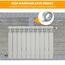 CCLIFE Isolierfolie Thermofolie Alu Dämmfolie 3-4mm Heizkörper Reflexionsfolie für Dächer Fenster Rohre Böden,0.5x10m-5㎡