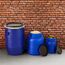 Garronda 40 Liter Weithalsfass aus BPA-freiem Futtertonne Fass Universalfass Lebensmittel Fass Regenfass für Garten Regentonne mit Deckel Regenwassertonne für Garten Wassertonne GD-0078, Weiß