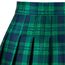TRIWORKS Elegante grün Faltenrock Nicht mit integrierten Shorts Damen kurz Große Größen Winterrock Mädchen Karierte Hose a Linie Damen Minirock Tennisrock