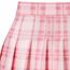 TRIWORKS Elegante rosa Faltenrock Nicht mit integrierten Shorts Damen kurz Große Größen Herbst Rock Mädchen Karierter Rock A-Linie Plaid Skirt Minirock Tennisrock