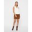 VERO MODA Damen Vmdonnadina Faux Suede Short Skirt Noos Rock, Cognac, XS EU