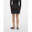 VERO MODA Damen Vmdonnadina Faux Suede Short Skirt Noos Rock, Schwarz, L EU