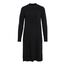 Vila Damen Viril Crew Neck L/S Midi Dress - Noos Kleid, Schwarz, L EU