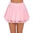 Avidlove Damen Mini Röcke Sommer Solide Faltenrock Spitze Ruffle Plisseerock Kurz Sexy Minirock Basic Gefaltet Rock Elastisch Skater Skirt Rosa XXL