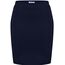 Van Der Rich ® - Kurzer, Enger Rock Gummizug in der Taille - Damen (Marine, L-XL)