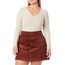 ONLAMAZING HW Cord Skirt PNT NOOS/KA-X Coffee Bean 24 BD