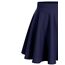 DRESSTELLS Rock Damen Kurz Skater Rock A-Linie Hohe Taille Blau Minirock Silvesteroutfit Anime Faltenrock Karneval Tennis Rock Navy 2XL