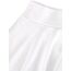 DJT Damen Mädchen Basic Solid Dehnbaren Informell Mini Skater Rock mit Shorts Weiß Small