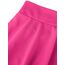 DJT Damen Mädchen Basic Solid Dehnbaren Informell Mini Skater Rock mit Shorts Magenta X-Large