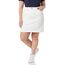 Amazon Essentials Damen Klassischer 5-Taschen-Jeansrock mit Stretchanteil, 60,3cm Länge (Erhältlich in Übergröße), Weiß, 38