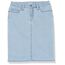 Amazon Essentials Damen Klassischer 5-Taschen-Jeansrock mit Stretchanteil, 60,3cm Länge (Erhältlich in Übergröße), Helle Waschung, 46