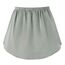 Girstunm Women's Shirt Extender for Women Adjustable Layered Fake Top Lower Sweep Shirt Half Length Mini Skirt for Girls Grau S