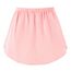 Girstunm Women's Shirt Extender for Women Adjustable Layered Fake Top Lower Sweep Shirt Half Length Mini Skirt for Girls Rosa S