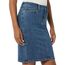 Amazon Essentials Damen Klassischer 5-Taschen-Jeansrock mit Stretchanteil, 60,3cm Länge (Erhältlich in Übergröße), Mittlere Waschung, 66 Große Größe