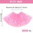 Kefiyis Tüllrock Damen LED Tütü Erwachsene Teenager Tutu Party Ballett Tanzen Fancy Dress Halloween Kostüm