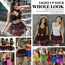 Kefiyis Tüllrock Damen LED Tütü Erwachsene Teenager Tutu Party Ballett Tanzen Fancy Dress Halloween Kostüm