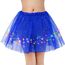 Kefiyis Tüllrock Damen LED Tütü Erwachsene Teenager Tutu Party Ballett Tanzen Fancy Dress Halloween Kostüm