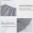 Girstunm Women's Shirt Extender for Women Adjustable Layered Fake Top Lower Sweep Shirt Half Length Mini Skirt for Girls Schwarz Stripe 3XL