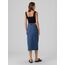 VERO MODA Female Jeansrock VMVERI Hohe Taille Langer Rock