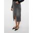VERO MODA Female Jeansrock VMVERI Hohe Taille Midirock