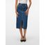 VERO MODA Female Jeansrock VMVERI Hohe Taille Langer Rock