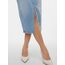VERO MODA VMVERI HR Calf Denim Skirt GA NOOS