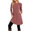 NARRAME Pulloverkleid für Damen, Frühling, Herbst, Lange Ärmel, Kausale Knöpfe, seitliche Damenkleider mit Taschen, groß, rot, schwarz, kariert