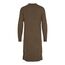 Vila Damen Viril Crew Neck L/S Midi Dress - Noos Kleid, Crocodile, XXL EU
