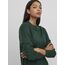 Vila Damen Viril Crew Neck L/S Midi Dress - Noos Kleid, Pineneedle, M EU