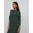 Vila Damen Viril Crew Neck L/S Midi Dress - Noos Kleid, Pineneedle, XXL EU