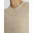 Vila Damen Viril Crew Neck L/S Midi Dress - Noos Kleid, Natural Melange, L EU