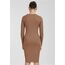 Urban Classics Damen Kleid, Baumwolle, Darkkhaki, L