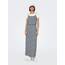 ONLY Damen Onlwinner S/L Maxi Dress Noos Ptm, Blue Mirage/AOP:Tonal Ditsy, 34
