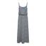 ONLY Damen Onlwinner S/L Maxi Dress Noos Ptm, Blue Mirage/AOP:Tonal Ditsy, 40