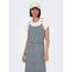 ONLY Damen Onlwinner S/L Maxi Dress Noos Ptm, Blue Mirage/AOP:Tonal Ditsy, 40