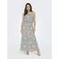 ONLY Damen Onlwinner S/L Maxi Dress Noos Ptm, Stone Blue/AOP:Tea Floral, 34