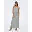 ONLY Damen Onlwinner S/L Maxi Dress Noos Ptm, Cloud Dancer/Aop:tinny Blossom, 36