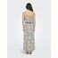 ONLY Damen Onlwinner S/L Maxi Dress Noos Ptm, Stone Blue/AOP:Tea Floral, 40