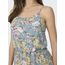 ONLY Damen Onlwinner S/L Maxi Dress Noos Ptm, Stone Blue/AOP:Tea Floral, 40