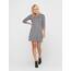 ONLY Damen ONLBRILLIANT 3/4 Check Dress NOOS JRS Kleid mini, Black/Checks:bennie Check ,XXL