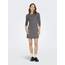 ONLY Damen ONLBRILLIANT 3/4 Check Dress NOOS JRS Kleid mini, Black/Checks:bennie Check ,XL