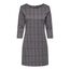ONLY Damen ONLBRILLIANT 3/4 Check Dress NOOS JRS Kleid mini, Black/Checks:bennie Check ,XS