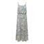 ONLY Damen Onlwinner S/L Maxi Dress Noos Ptm, Stone Blue/AOP:Tea Floral, 32