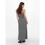 ONLY Damen Onlwinner Sl Maxi Dress Noos Wvn Kleid, Schwarz / Weiß ,34