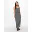ONLY Damen Onlwinner Sl Maxi Dress Noos Wvn Kleid, Schwarz / Weiß ,34