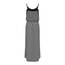 ONLY Damen Onlwinner Sl Maxi Dress Noos Wvn Kleid, Schwarz / Weiß ,34